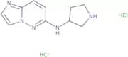 N-{Imidazo[1,2-b]pyridazin-6-yl}pyrrolidin-3-amine dihydrochloride