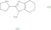 1-Methyl-2-(pyrrolidin-2-yl)-4,5,6,7-tetrahydro-1H-1,3-benzodiazole dihydrochloride