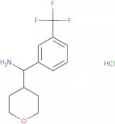 Oxan-4-yl[3-(trifluoromethyl)phenyl]methanamine hydrochloride