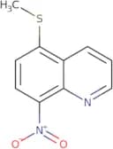 5-(Methylsulfanyl)-8-nitroquinoline