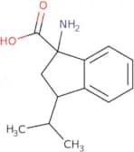 1-Amino-3-(propan-2-yl)-2,3-dihydro-1H-indene-1-carboxylic acid