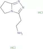 2-{5H,6H,7H-Pyrrolo[2,1-c][1,2,4]triazol-3-yl}ethan-1-amine dihydrochloride