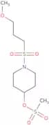 1-(3-Methoxypropanesulfonyl)piperidin-4-yl methanesulfonate