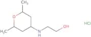 2-[(2,6-Dimethyloxan-4-yl)amino]ethan-1-ol hydrochloride