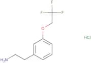 2-[3-(2,2,2-Trifluoroethoxy)phenyl]ethan-1-amine hydrochloride