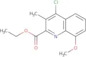 Ethyl 4-chloro-8-methoxy-3-methylquinoline-2-carboxylate