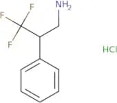 3,3,3-Trifluoro-2-phenylpropan-1-amine hydrochloride