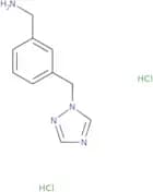 [3-(1H-1,2,4-Triazol-1-ylmethyl)phenyl]methanamine dihydrochloride