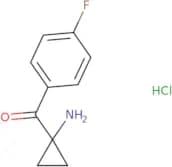1-(4-Fluorobenzoyl)cyclopropan-1-amine hydrochloride