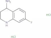 7-Fluoro-1,2,3,4-tetrahydroquinolin-4-amine dihydrochloride