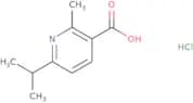 2-Methyl-6-(propan-2-yl)pyridine-3-carboxylic acid hydrochloride