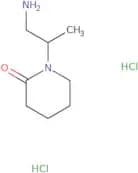 1-(1-Aminopropan-2-yl)piperidin-2-one dihydrochloride