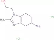 2-(5-Amino-2-methyl-4,5,6,7-tetrahydro-1H-1,3-benzodiazol-1-yl)ethan-1-ol dihydrochloride