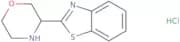 2-(Morpholin-3-yl)-1,3-benzothiazole hydrochloride