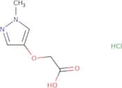 2-[(1-Methyl-1H-pyrazol-4-yl)oxy]acetic acid hydrochloride