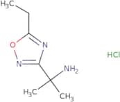 2-(5-Ethyl-1,2,4-oxadiazol-3-yl)propan-2-amine hydrochloride