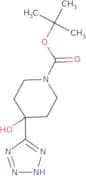 tert-Butyl 4-hydroxy-4-(1H-1,2,3,4-tetrazol-5-yl)piperidine-1-carboxylate