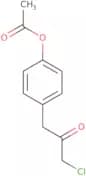 4-(3-Chloro-2-oxopropyl)phenyl acetate
