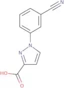 1-(3-Cyanophenyl)-1H-pyrazole-3-carboxylic acid