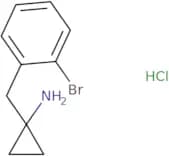 1-[(2-Bromophenyl)methyl]cyclopropan-1-amine hydrochloride
