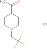 1-[1-(2,2,2-Trifluoroethyl)piperidin-4-yl]ethan-1-one hydrochloride