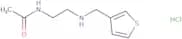 N-{2-[(Thiophen-3-ylmethyl)amino]ethyl}acetamide hydrochloride