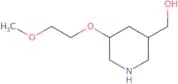 [5-(2-Methoxyethoxy)piperidin-3-yl]methanol