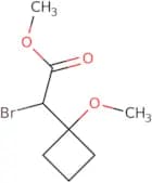 Methyl 2-bromo-2-(1-methoxycyclobutyl)acetate
