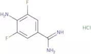 4-Amino-3,5-difluorobenzene-1-carboximidamide hydrochloride