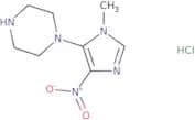1-(1-Methyl-4-nitro-1H-imidazol-5-yl)piperazine hydrochloride