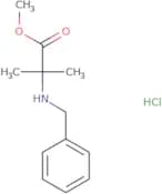 Methyl 2-(benzylamino)-2-methylpropanoate hydrochloride