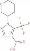 1-(Oxan-3-yl)-5-(trifluoromethyl)-1H-pyrazole-4-carboxylic acid