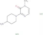 3-(4-Aminopiperidin-1-yl)-1-methyl-1,2-dihydropyrazin-2-one dihydrochloride
