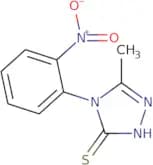 5-Methyl-4-(2-nitrophenyl)-4H-1,2,4-triazole-3-thiol