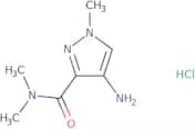 4-Amino-N,N,1-trimethyl-1H-pyrazole-3-carboxamide hydrochloride