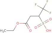 Ethyl 3-(chlorosulfonyl)-4,4,4-trifluorobutanoate
