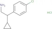 2-(4-Chlorophenyl)-2-cyclopropylethan-1-amine hydrochloride