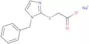 Sodium 2-[(1-benzyl-1H-imidazol-2-yl)sulfanyl]acetate