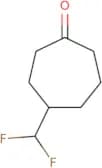 4-(Difluoromethyl)cycloheptan-1-one