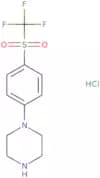 1-(4-Trifluoromethanesulfonylphenyl)piperazine hydrochloride