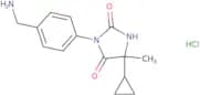 3-[4-(Aminomethyl)phenyl]-5-cyclopropyl-5-methylimidazolidine-2,4-dione hydrochloride