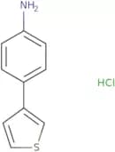 4-(Thiophen-3-yl)aniline hydrochloride
