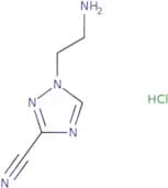 1-(2-Aminoethyl)-1H-1,2,4-triazole-3-carbonitrile hydrochloride