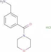 [3-(Morpholine-4-carbonyl)phenyl]methanamine hydrochloride