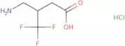4-Amino-3-(trifluoromethyl)butanoic acid hydrochloride