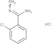 2-Chloro-N-methylbenzene-1-carboximidamide hydrochloride