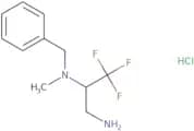 (3-Amino-1,1,1-trifluoropropan-2-yl)(benzyl)methylamine hydrochloride