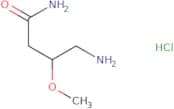 4-Amino-3-methoxybutanamide hydrochloride