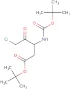 tert-Butyl 3-{[(tert-butoxy)carbonyl]amino}-5-chloro-4-oxopentanoate