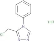 3-(Chloromethyl)-4-phenyl-4H-1,2,4-triazole hydrochloride